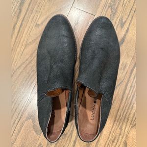 Lucky brand booties women’s size 5